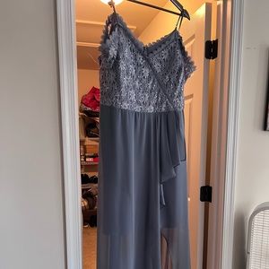 Blue formal dress